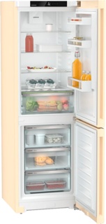 Двухкамерные холодильники Liebherr в бежевом цвете