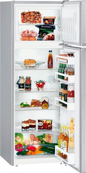 Двухкамерные холодильники Liebherr с верхней морозильной камерой