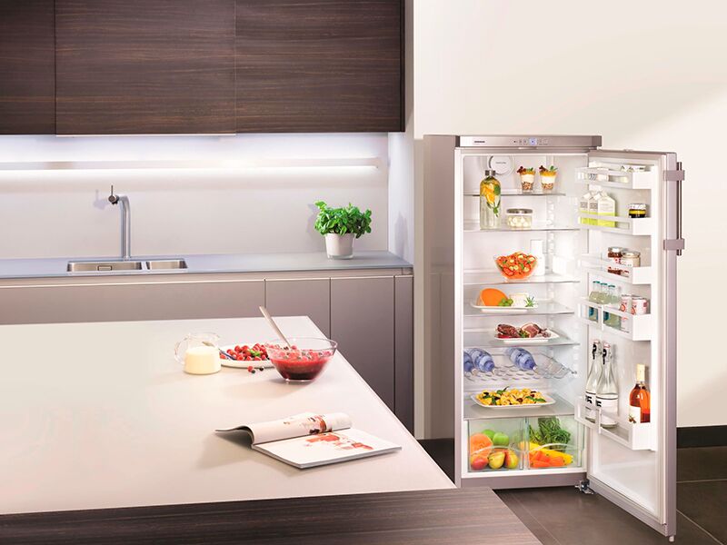 Однокамерные холодильники "Либхер" с сенсорным управлением