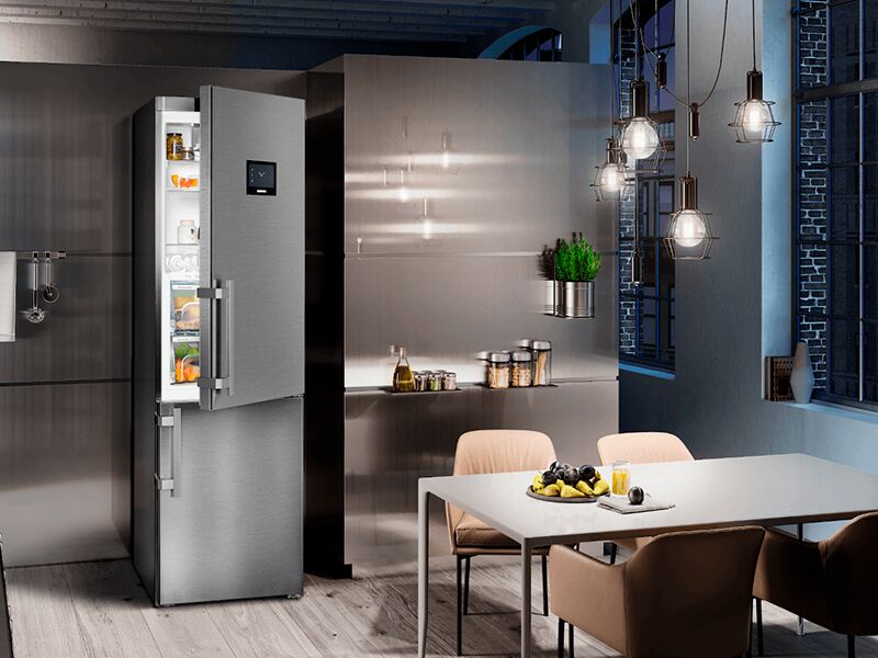 Сигнализация открытой двери в двухкамерных холодильниках Liebherr